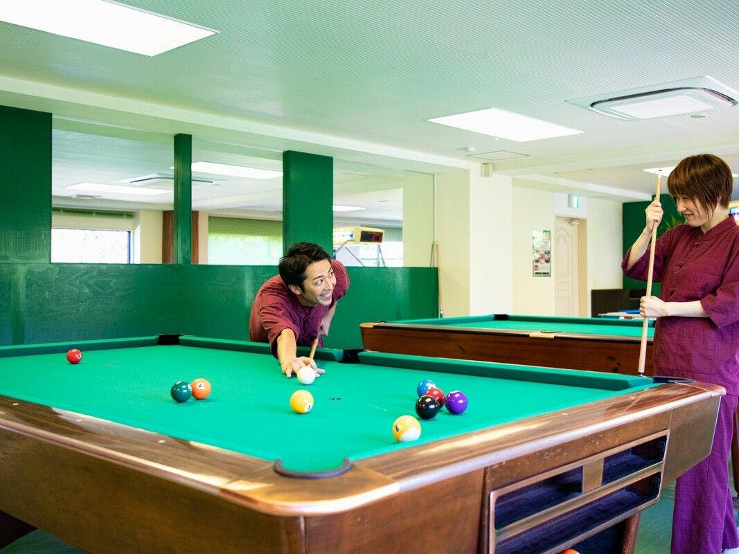 ビリヤード対決♪気分はハスラー♪