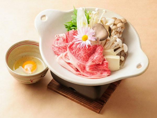 【上州和牛すき焼きプラン】豪華A4ランク上州和牛を堪能｜地産地消！オール群馬県産でお届け＜1泊2食＞