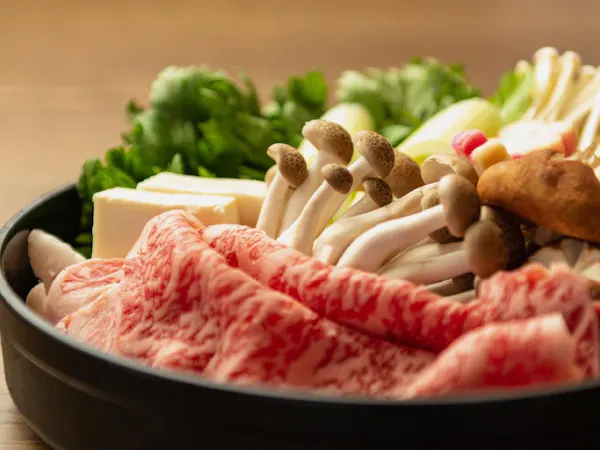 【早割60】60日前までの早期予約で超お得!基本料金で上州和牛すき焼きにアップグレード<1泊2食>