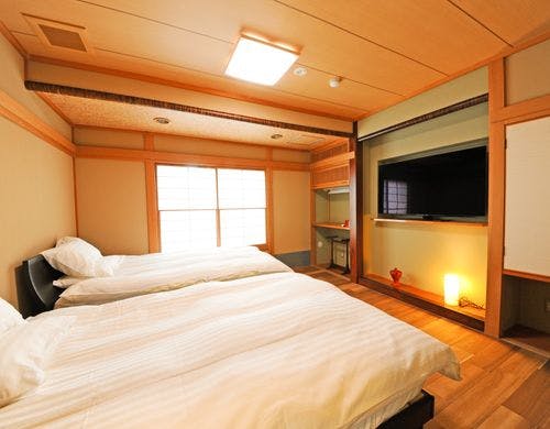 和洋室の和室の風景です。