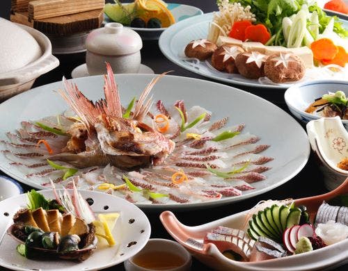 鯛しゃぶ会席