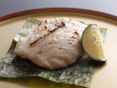 香ばしくて濃厚な「3年とらふぐ焼白子」