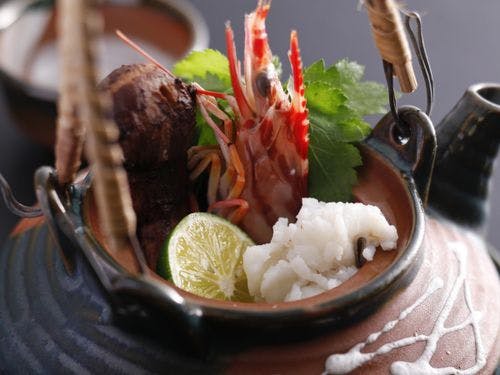 秋季限定「土瓶蒸し」