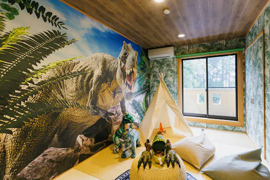 ห้องไดโนเสาร์สไตล์ญี่ปุ่นได้รับการอัปเกรด!