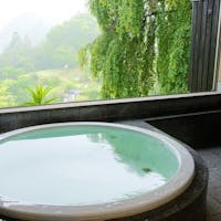 高山観光ホテル 【貸切風呂】北アルプス一望!5つの無料貸切風呂 事前予約OK 春は桜、秋は紅葉、冬は銀世界