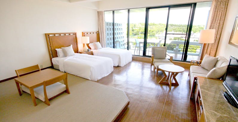 ホテル ムーンビーチ 早割60 お先にお得 朝食ブッフェ付 ナチュラルラグジュアリー48 6平米 グリーンビュー 一休 Com