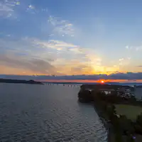 白鵬からの朝日