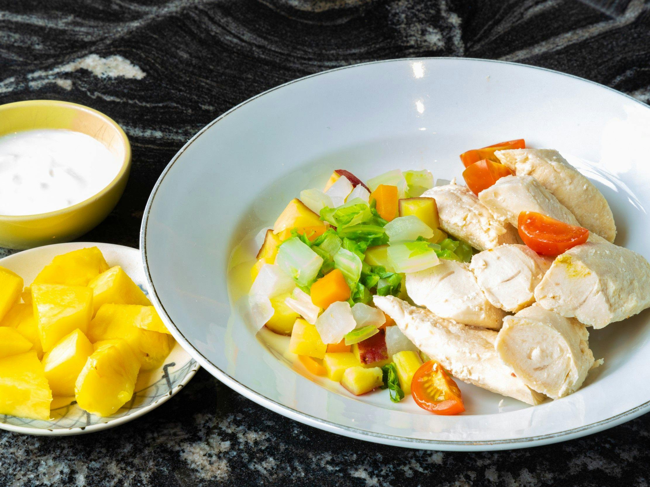 有料option愛犬用ご朝食一例