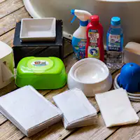 愛犬用アメニティもそろえています。