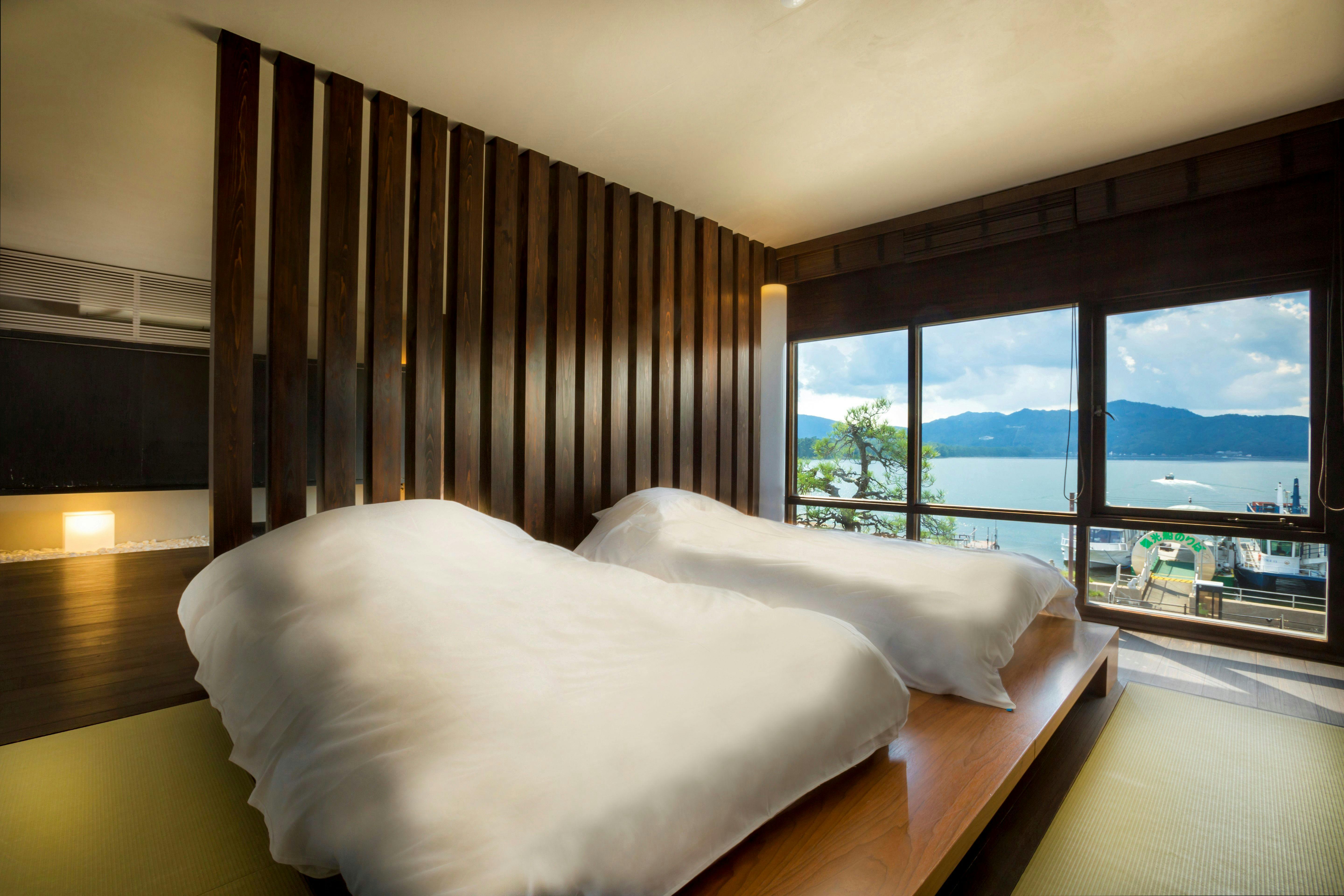 【3樓◆和洋室】可眺望天橋立的日式現代客房