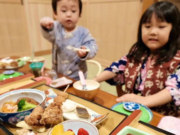 【小学生以下のお子様半額】赤ちゃんの温泉デビューにも!お子様歓迎プラン!