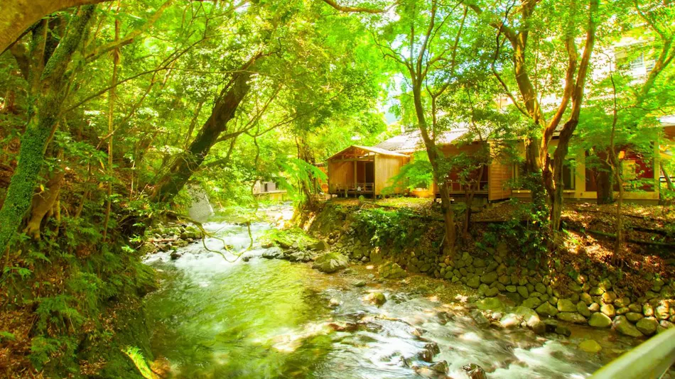 Kawazu Nanadaru Keiryu Onsen Saryo Mizumari