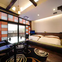 ห้องพิเศษ "Chausu no Ma" พร้อมน้ำพุร้อน Himekami ในอาคารเสริม