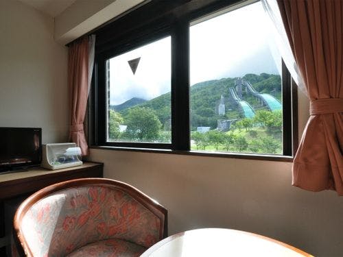 ツインルームからの眺望