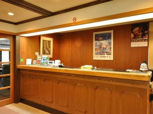 当館の窓口フロント