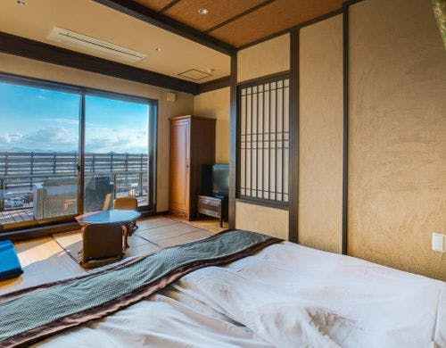 【温泉露天風呂付客室】リマ｜洋室