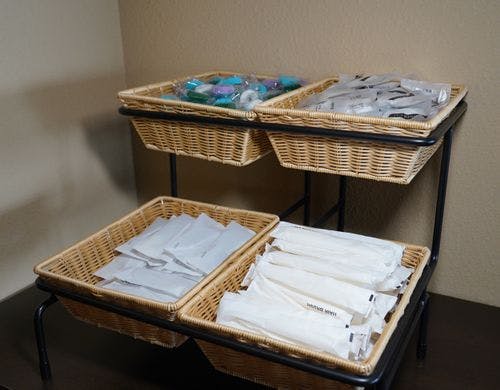 【アメニティ】ロビーに用意しています