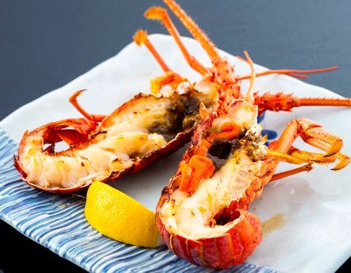 【冬の三大味覚膳】伊勢海老姿焼き