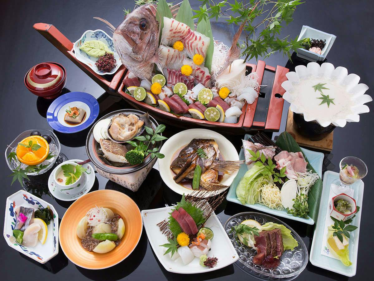新鯛の姿造り会席