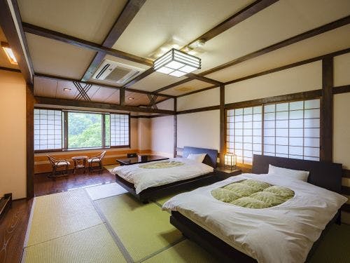 ゆっくりとできる広縁も備えています