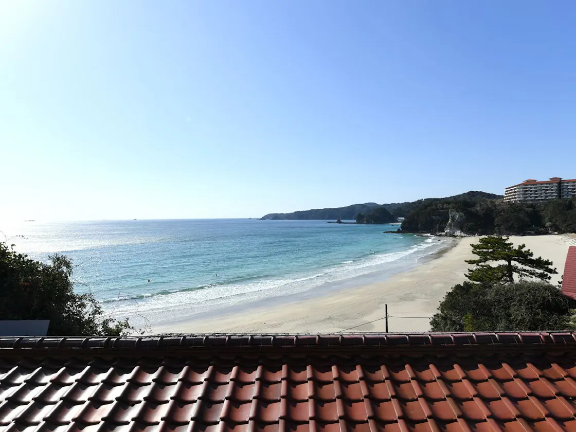 海側露天風呂付和室10畳 眺望一例