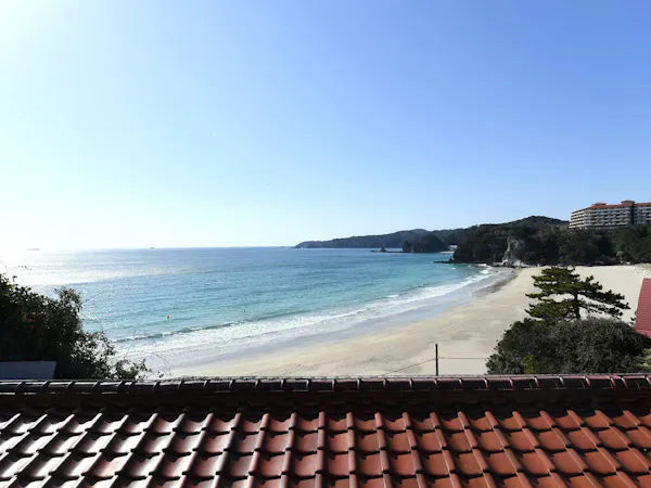 海側露天風呂付和室10畳 眺望一例