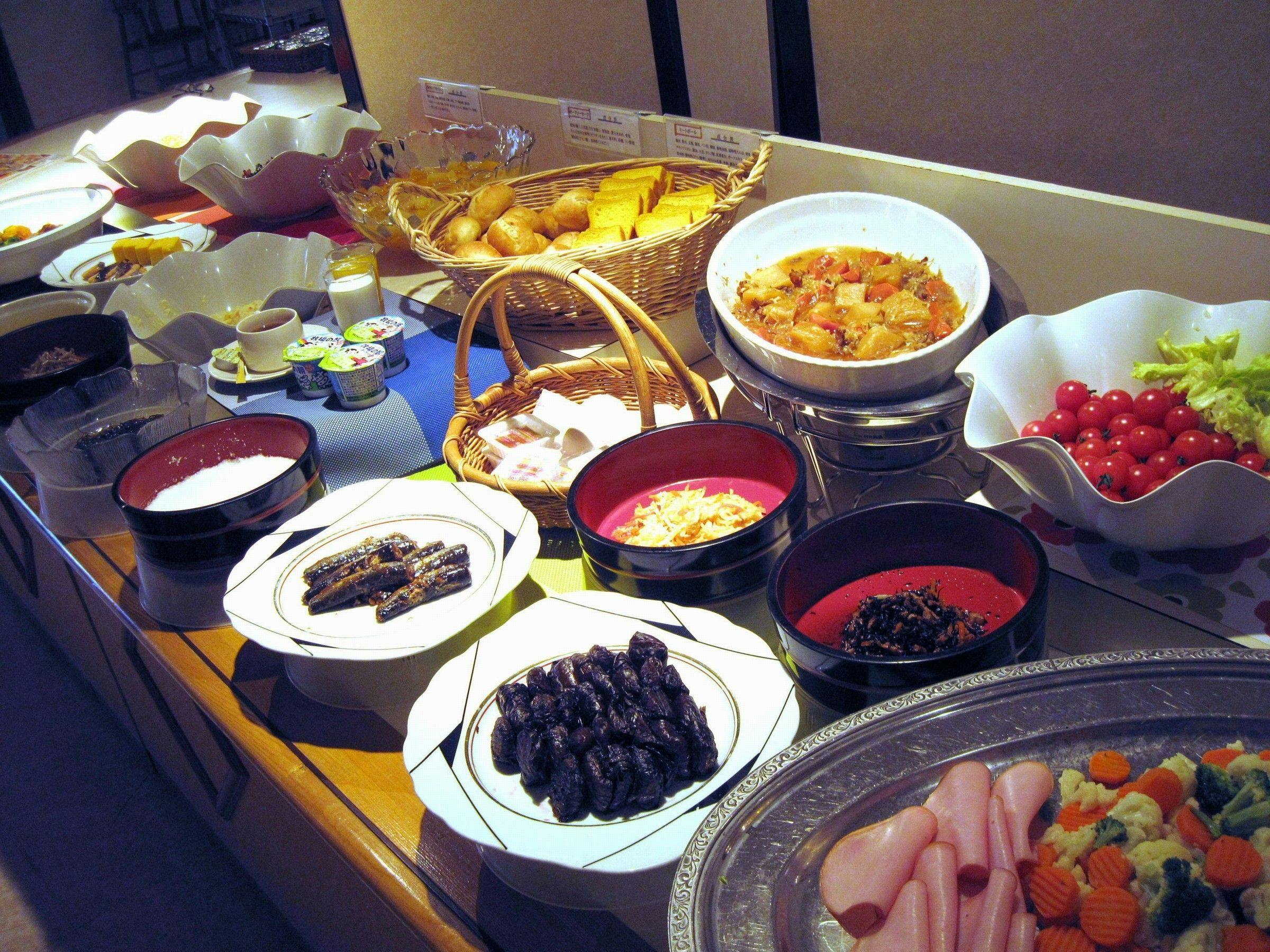 ตัวอย่างบุฟเฟ่ต์อาหารเช้า