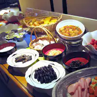 ตัวอย่างบุฟเฟ่ต์อาหารเช้า