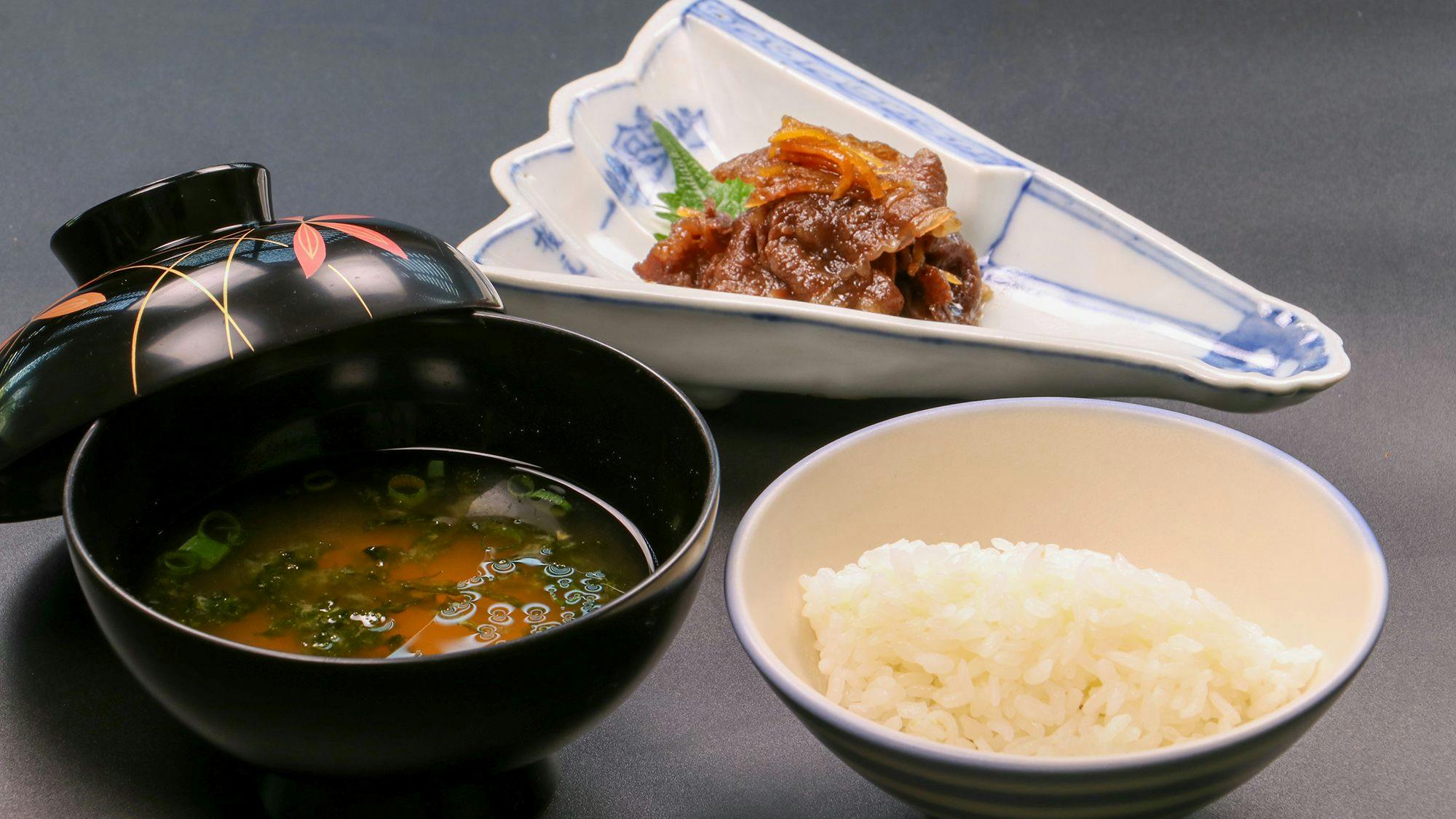 地元の常陸牛を使ったしぐれ煮