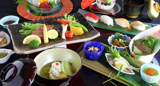 【タイムセール】ワンランク上の彩美味会席~近江牛や旬材を堪能(夕朝食付き)