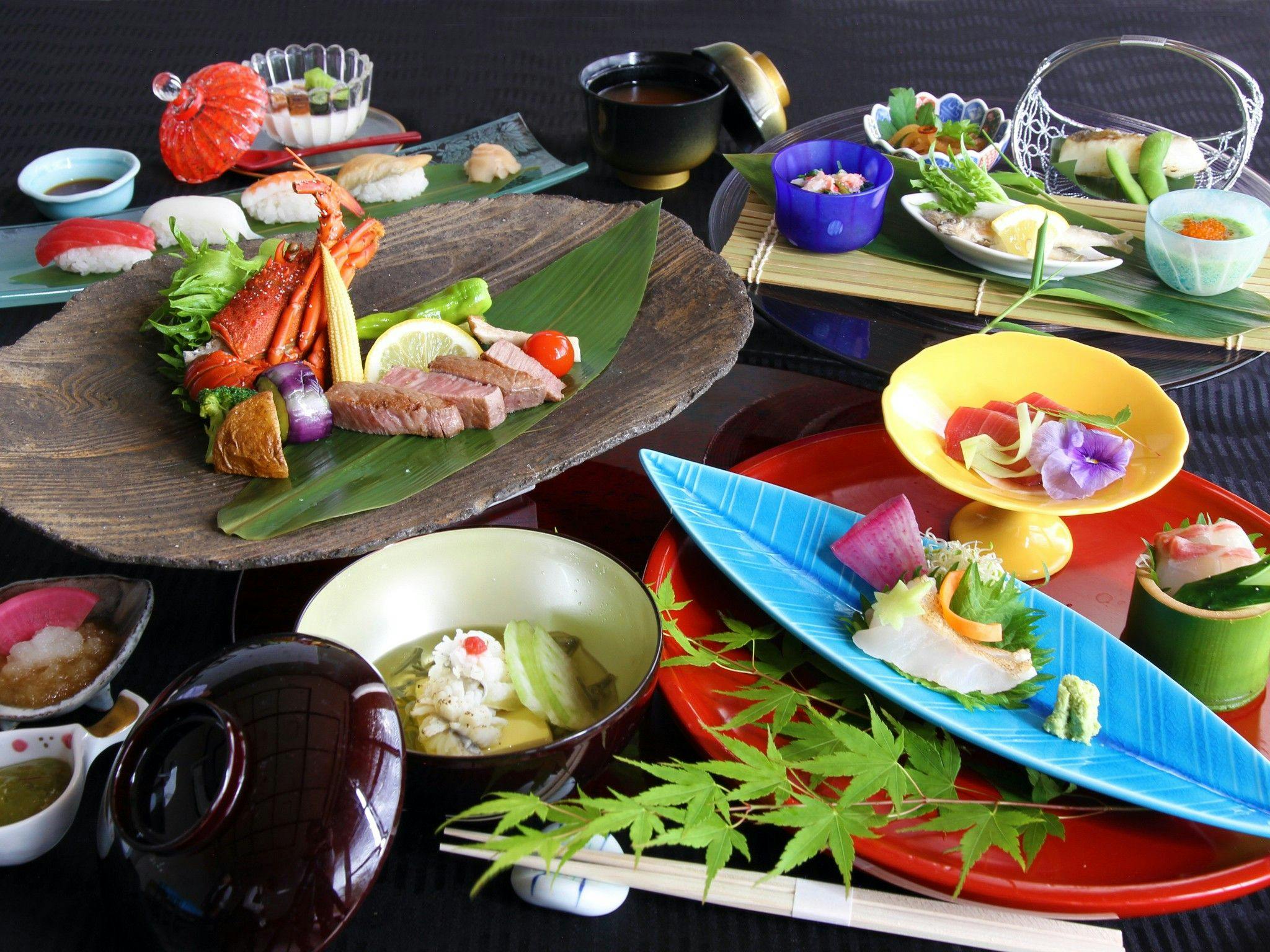 【和食※最上級会席】料理長厳選！近江牛ステーキと地産地消の食材の饗宴で贅を尽くす（夕朝食付き）