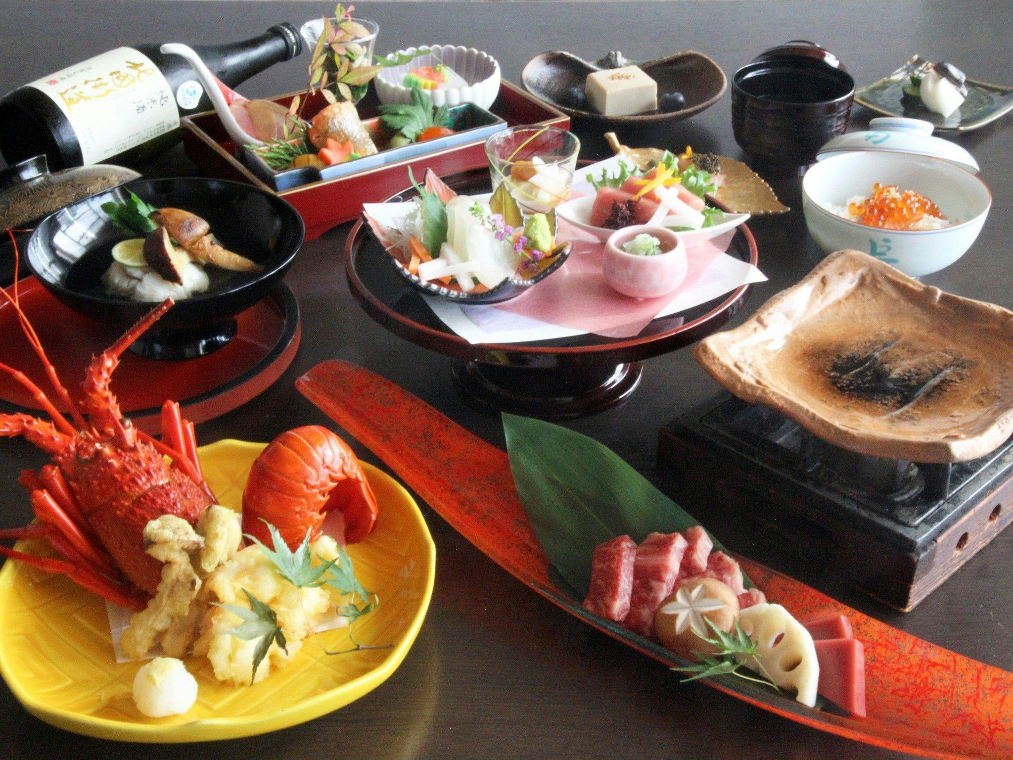 和食特選会席（一例）