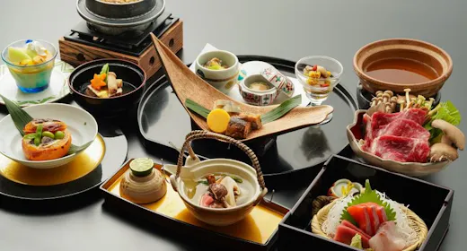 【個室料亭】四季を味わう特選会席|旬の創作料理を満喫