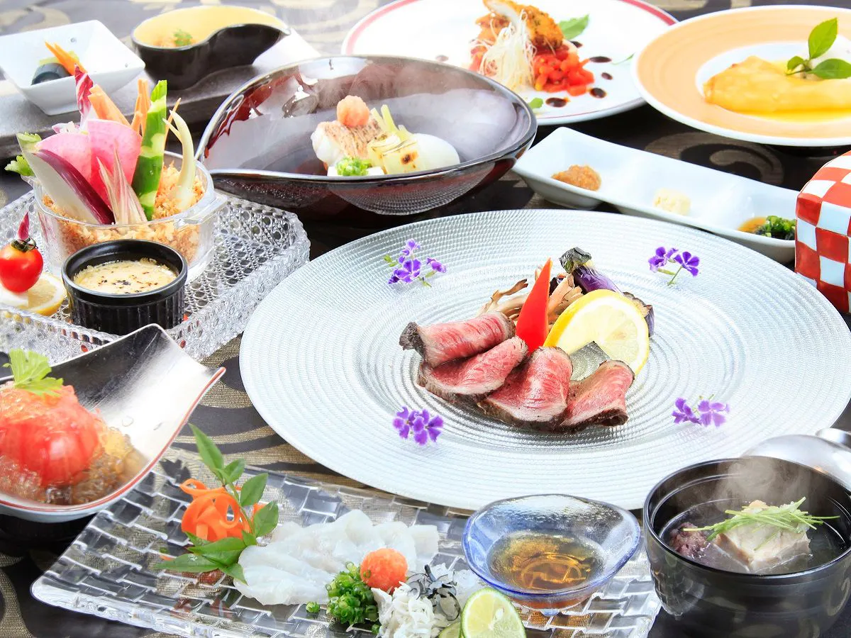 Atami TENSUI - 【限时特卖】仅限精选特卖！／附赠一杯饮品的顶级宴席！＜高级宴席／耀＞ - 【西式房间】特大床（26平方米，限2人 ...