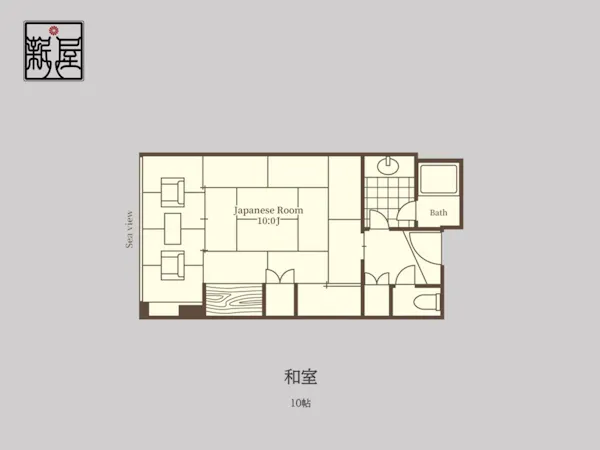 オーシャンビュー和室【10帖】