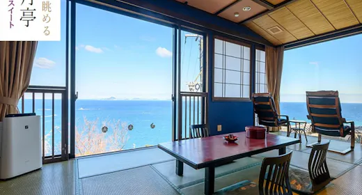 風月亭206号室当館唯一朝日を望むお部屋