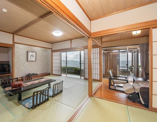 露天風呂付和室スイート／華彩庵