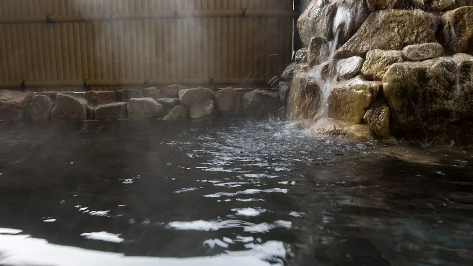 Sansuien, Natural Hot Spring at the Foot of Kochi Castle
