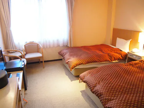 洋室ツイン トイレ付き(禁煙)