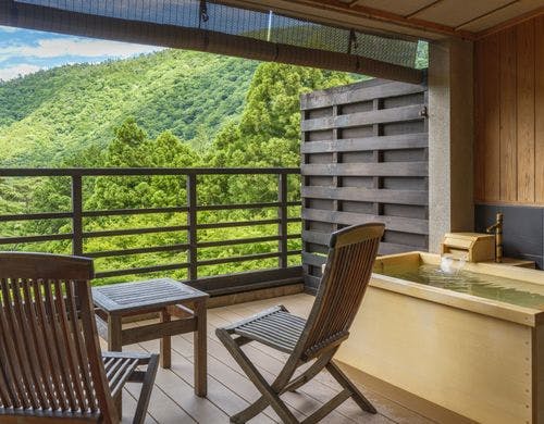 【檜露天風呂付き和洋室】