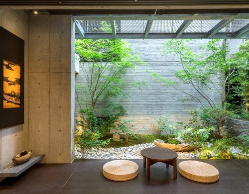 コンテンポラリー枯山水「浮舟の庭」