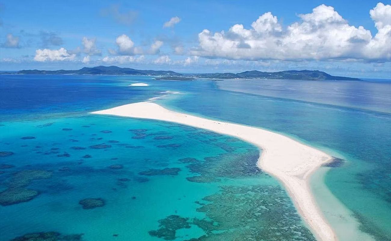久米島といえば「はての浜」！