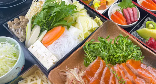 那須の食材を贅沢にお届け!2食付【豆乳しゃぶしゃぶ】