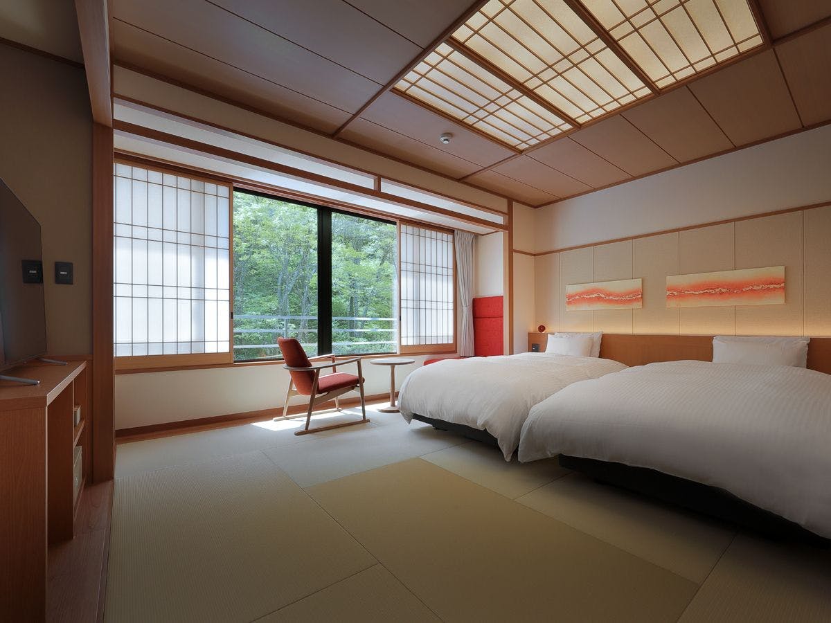 和モダンツインルーム 一例