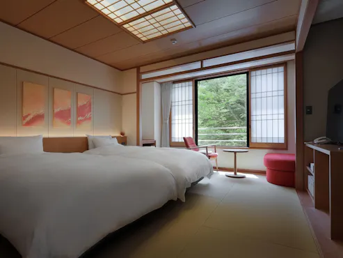 和モダンツインルーム 一例