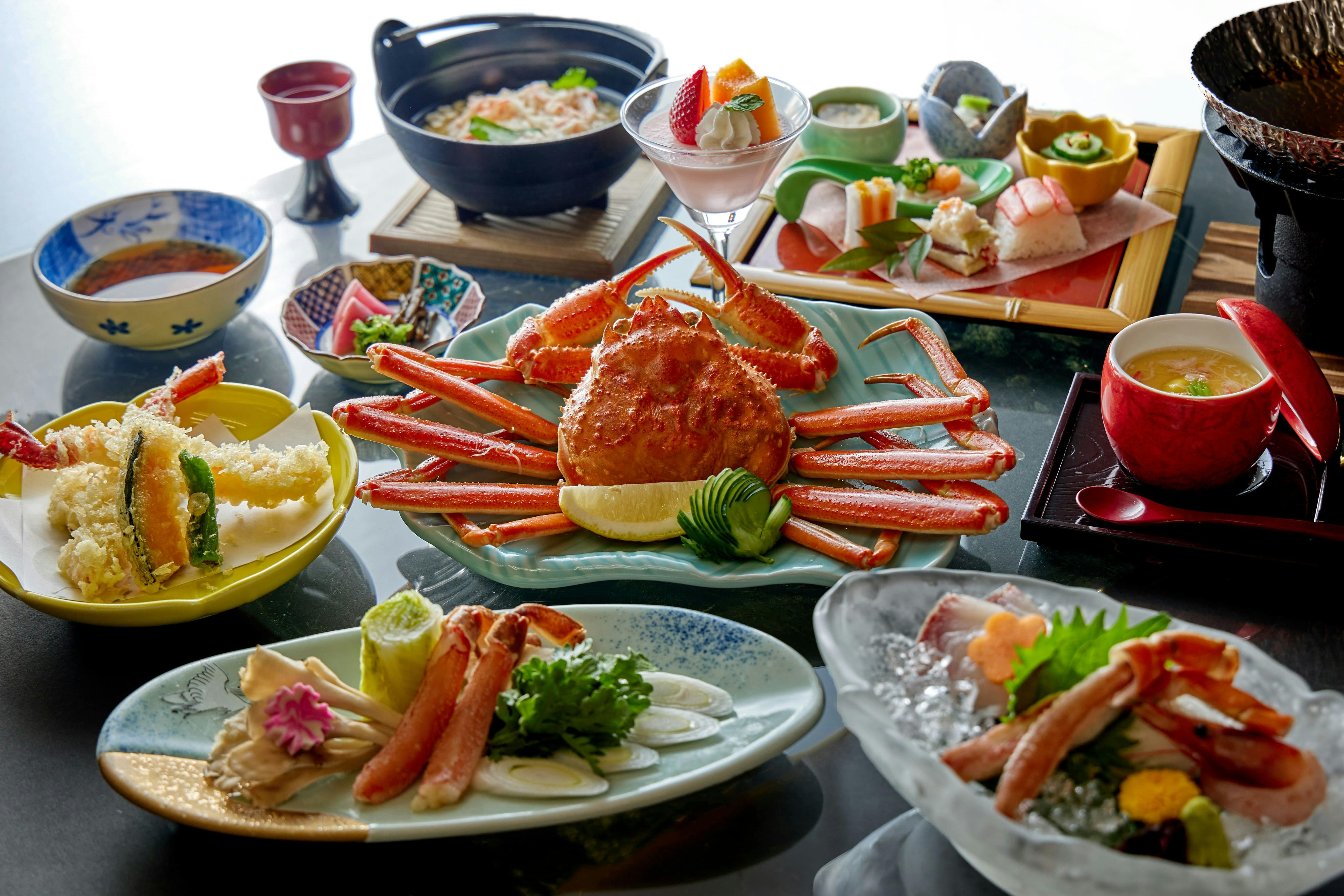 【カニづくし】ズワイ蟹2杯相当をたっぷり贅沢に堪能 ＜かに×蟹会席＞