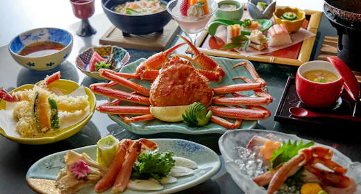 【カニづくし】ズワイ蟹2杯相当をたっぷり贅沢に堪能 <かに×蟹会席>