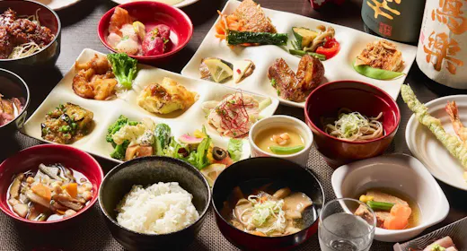 【スタンダードビュッフェプラン】創作郷土料理ビュッフェでおなかいっぱい!会津地酒や展望露天風呂を満喫