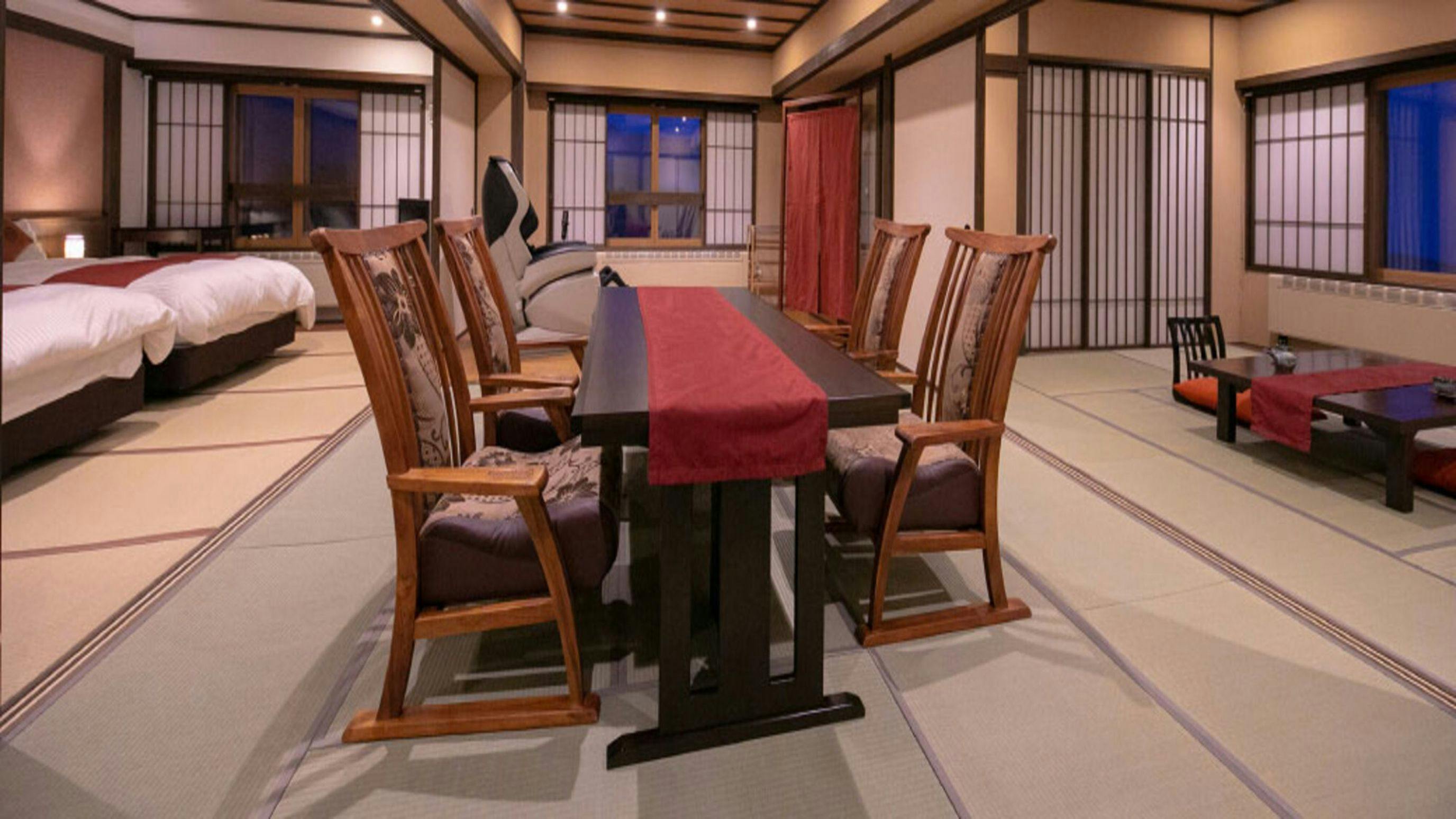 北アルプスを望む露天風呂の宿　ひがしだて
