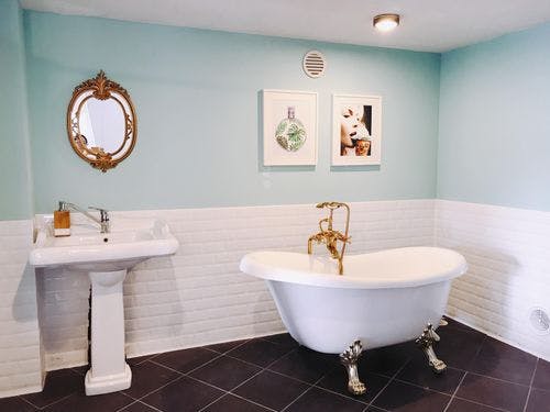 バスルームが新しくなりました。